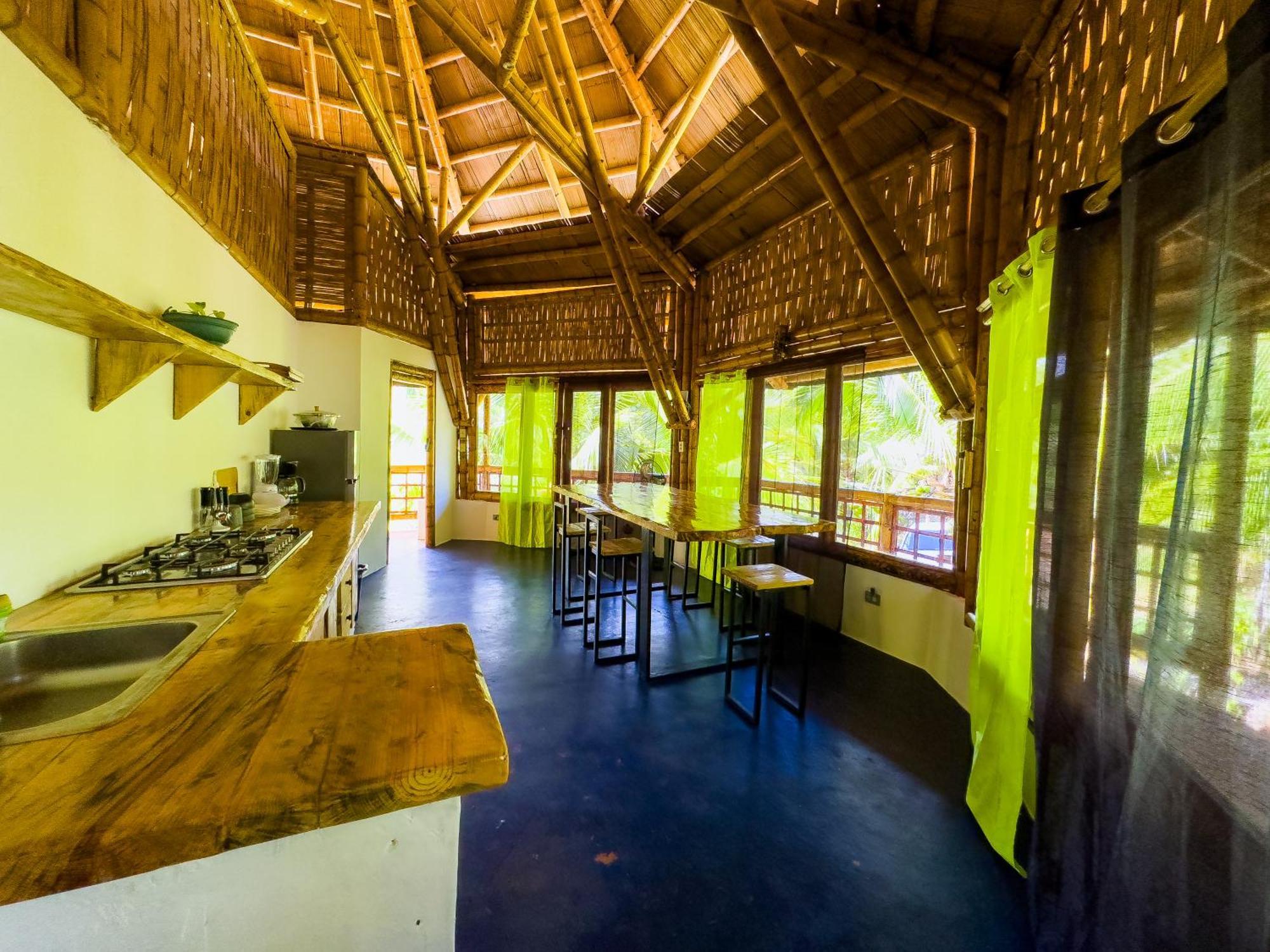 Eco-Lodge Deseo Bamboo Santa Catalina Exterior foto